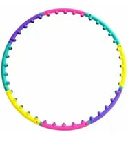 Tsma Fitness Hula Hoop Pilates Zayıflama Çemberi Hulahop 6 Parça 90cm 1250gr