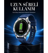Günlük Kullanıma Uygun Suya Dayanıklı Amoled Akıllı Saat