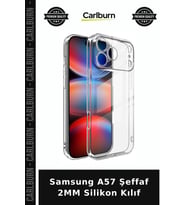 Samsung A57 Şeffaf 2MM Silikon Kılıf Telefon Koruma Cep Koruyucu