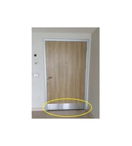 ALÜMİNYUM KAPI ALTI KORUYUCU SATEN 10X78 CM