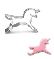 Unicorn Kek Kurabiye Ve Pasta Kalıbı Metal 8.5X8.5 CM