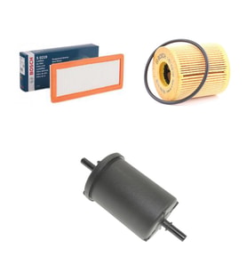 Bosch Filtre Bakım Seti Citroen C5 III  1.6 THP 156 Beygir 2009+ Hava + Yağ f. + Yakıt Filtre Bosch
