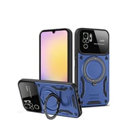 Mey İthalat® Redmi Note 10S Kılıf Joy Lens Standlı Kapak - Lacivert
