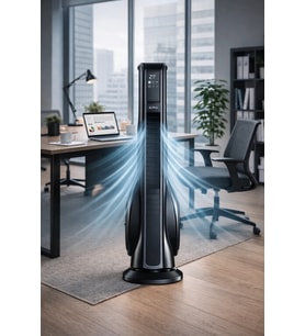 Auhma ACFN09 Turbo Akıllı Fan - Hava Temizleme & Aromaterapi Özellikli - 70W Kule Tipi Fan