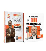 Retro Yayıncılık KPSS Genel Kültür Tarih Soru Bankası ve Deneme Seti 2 Kitap
