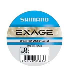 Shimano Exage 1000m 0.255mm Steel Grey Monoflament Misina