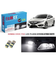 Honda Civic Fc5 LED Plaka Aydınlatma Ampul Seti FEMEX Parlak Beyaz