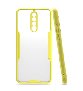 Xiaomi Redmi Note 8 Pro Kılıf Platin Silikon - Sarı