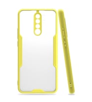 Xiaomi Redmi Note 8 Pro Kılıf Platin Silikon - Sarı