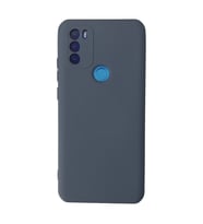 General Mobile Gm 21 Plus Kılıf Nano İçi Kadife Silikon - Gri