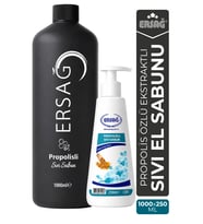 ERSAĞ Aparatlı Propolisli Sıvı El Sabunu 1000 ML x 250 ML