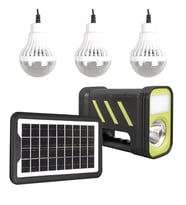 Powermaster GD-12 Solar Panelli 3 Ampullü Solar Işıldak Fener