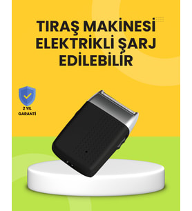 Sessiz, Güçlü ve Şık: Erkeklere Özel Şarjlı Tıraş Makinesi