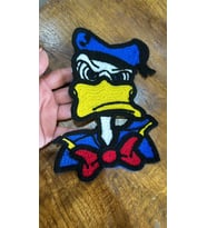 DOKUMA DONALD DUCK ARMA DİKİŞ APLİKE 21X14 CM