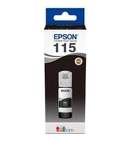 Epson 115 Black Siyah Şişe Mürekkep T07C14A L8160-L8180