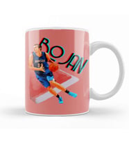 Bojan Bogdanovic Vintage Art   Legend Basketball Gift Kupa Bardak Porselen