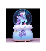 My Little Pony Işıklı Müzikli Orta Boy Kar Küresi Mavi