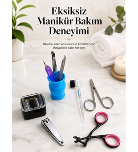 Profesyonel Manikür Pedikür Bakım Seti Çok Amaçlı Kişisel Bakım Kiti
