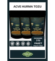 Hurma Aşkı Acve Hurma Tozu 100GrX3=300Gr