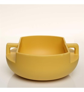 Vitale Handle Kulplu Sarı Kase 16*16*20 Cm AK.JL0037