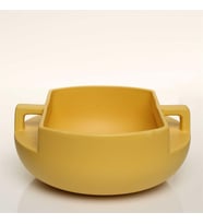 Vitale Handle Kulplu Sarı Kase 16*16*20 Cm AK.JL0037