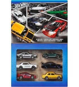 Hot Wheels Silver Series 6 Araçlı Set JBY77 (Çok Renkli)