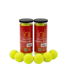 6’lı Tenis Topu Seti Antrenman ve Günlük Kullanım İçin Uygun