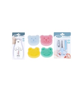Bebek Banyo Seti(banyo Derecesi+banyo Süngeri+makas Seti)