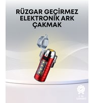 USB Şarjlı Suya Dayanıklı Elektrikli Çakmak