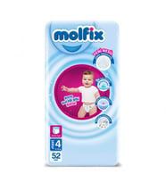 Molfix Külot Bez Fırsat Paketi 4 Beden 7-14 Kg 52 Adet