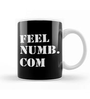 Feel Numb Dot Com Pink Floyd Amplifiers Kupa Bardak Porselen