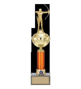 ODAK KUPA - Figürlü Kupalar - Okçu Figürlü Kupalar FG-055 B - 44 cm