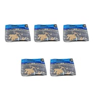 Arma Baskılı Mini Blok Poşet Torba - No : 3 - 30x50 Cm. - Siyah - 100 Adetlik 5 Paket