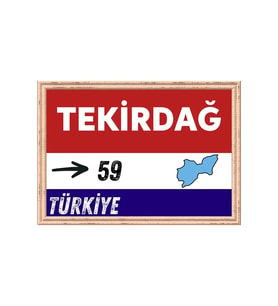 Tekirdağ Tablo - Retro Tablo