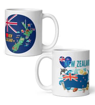 Yeni Zelanda Kupa Bardak 2 Adet Seyahat Hatıra New Zeland Mug (Karışık)