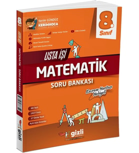Gizli Yayınları 8. Sınıf Matematik Usta İşi Soru Bankası Kavram Haritası