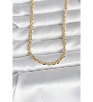 CM 14K Gold Renk Zincir Model 60 cm Kadın Kolye - TJ-BKO10993