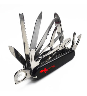 Valkyrie 17 Fonksiyonlu Çok Amaçlı Multitool Çakı Profesyonel Outdoor & Günlük Kullanım