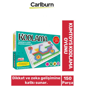 Zeka Parmak Geliştirici Renk Öğretici 150 Boncuk Zeminli Sosyal Aktivite Kodlama Oyunu