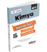 Miray Yayınları Ayt Kimya Üniversiteye Hazırlık Yaprak Testler