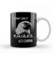 The Sky Belongs To Eagles Kupa Bardak Porselen