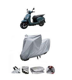 Sym Fiddle IV 125  Gri Motosiklet Brandası ARKA ÇANTA UYUMLU DEĞİLDİR