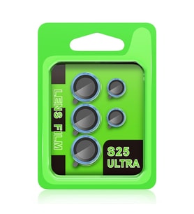 Samsung Galaxy S25 Ultra Raze Metal Kamera Lens - Mavi