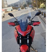 MOTOCAM Yamaha Tracer 700 Ön Cam 2021-2026 Model 59cm Şeffaf Renkli 4mm Uzun