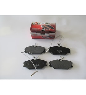 RENAULT MEGANE- 1- 99/02; ÖN FREN BALATASI (2 KABLOLU)(DİSK)(130X55,3X18)(FMK) 7701203730 1442-6350F