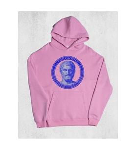 Unisex Philosophy Kapüşonlu Sweatshirt
