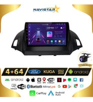 Ford Kuga 4GB + 64GB Android 13 Kablosuz Carplay 2013-2018 Navigasyon Multimedya Sistemi