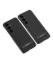 Vendas Samsung Galaxy S24 Kılıf Zore Kamera Korumalı Leather Dikey Standlı Ays Kapak (Siyah)