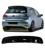 Volkswagen Golf 6 GTI Difüzör Parlak Siyah Difizör Plastik 2009 2010 2011 2012