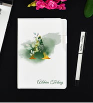 Sevgiliye Hediye Kişiye Özel Defter ve Roller Kalem Hediye Seti